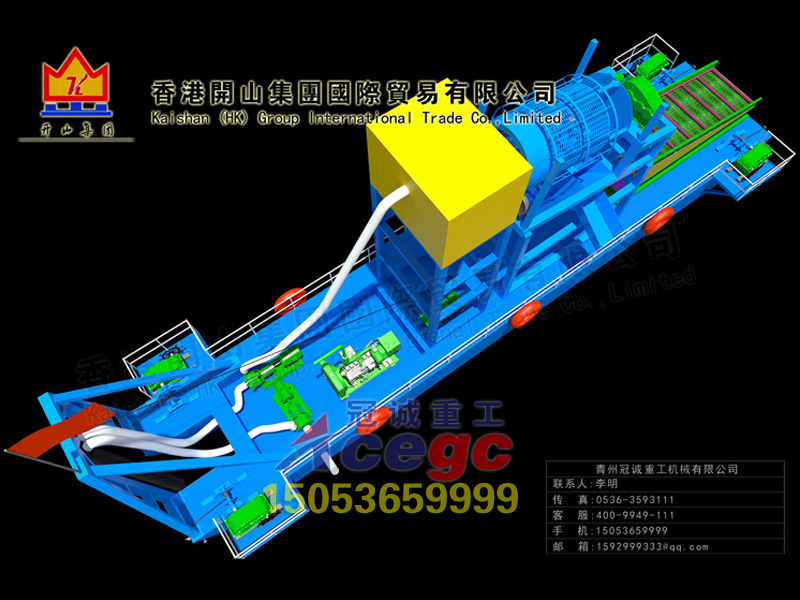 抽沙淘金船