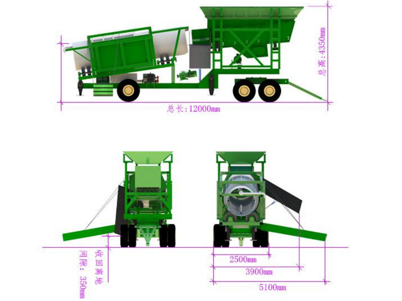 移动淘金筛选机